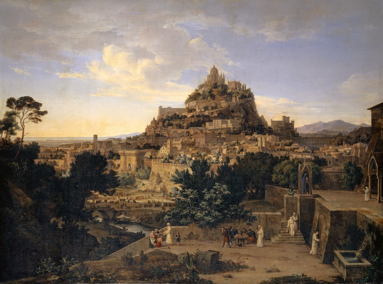 A középkor virágkora, 1829 alkotó: August Ahlborn