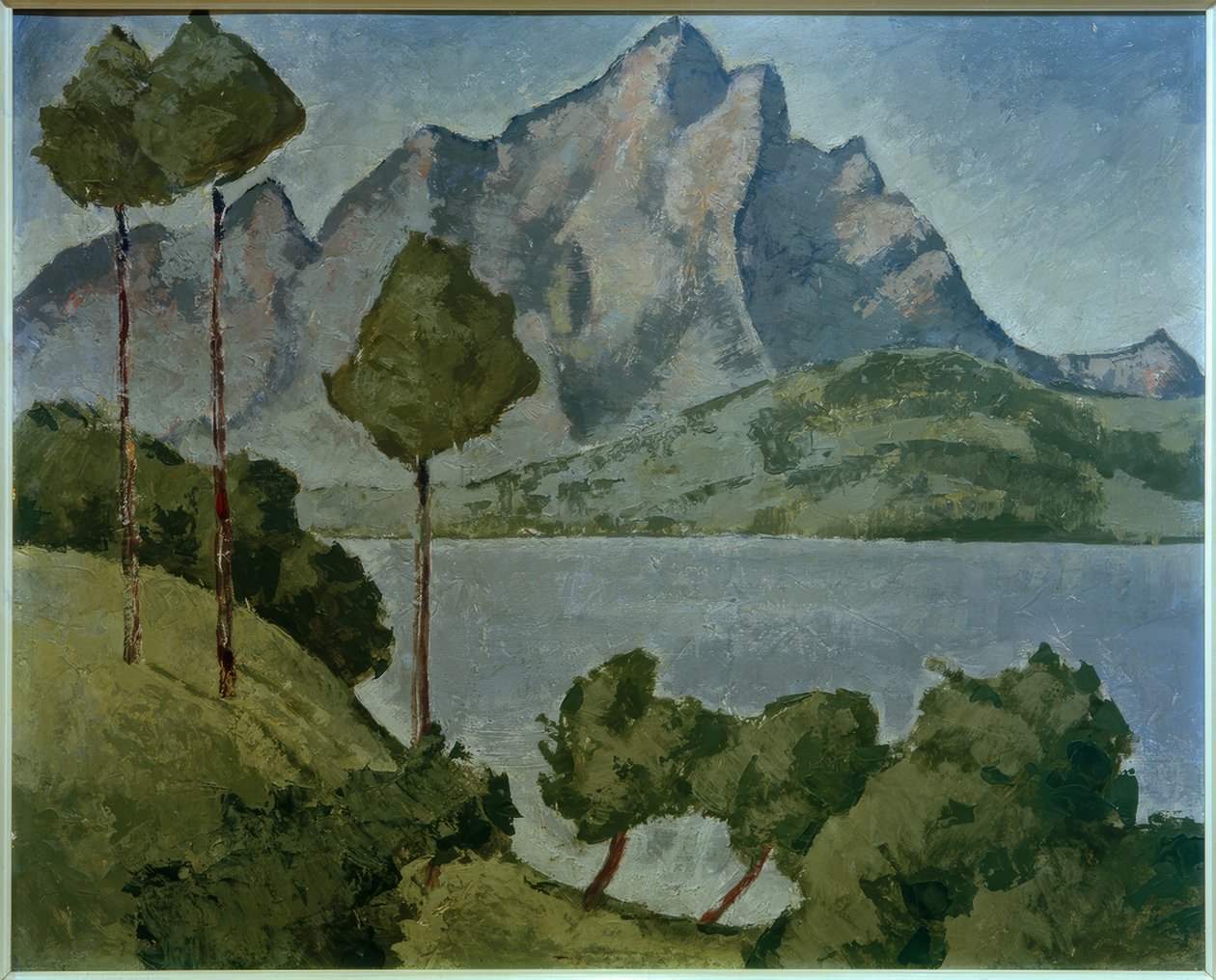 Luzerni-tó Pilatusszal alkotó: August Babberger