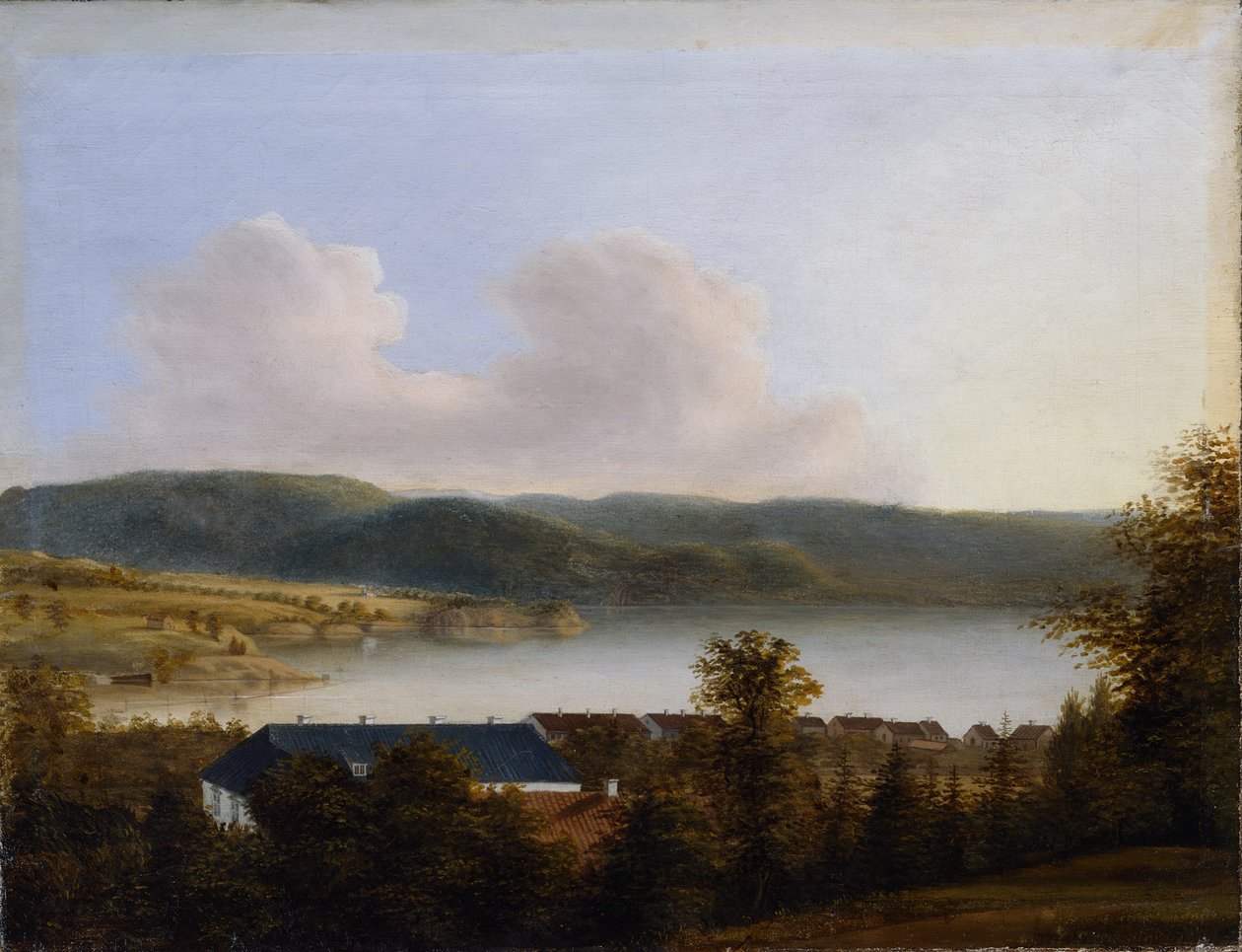 Kilátás Norsjora alkotó: August Cappelen