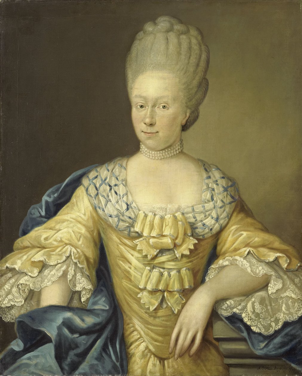 Adriana Johanna van Heusden, Johan Arnold Zoutman felesége alkotó: August Christian Hauck