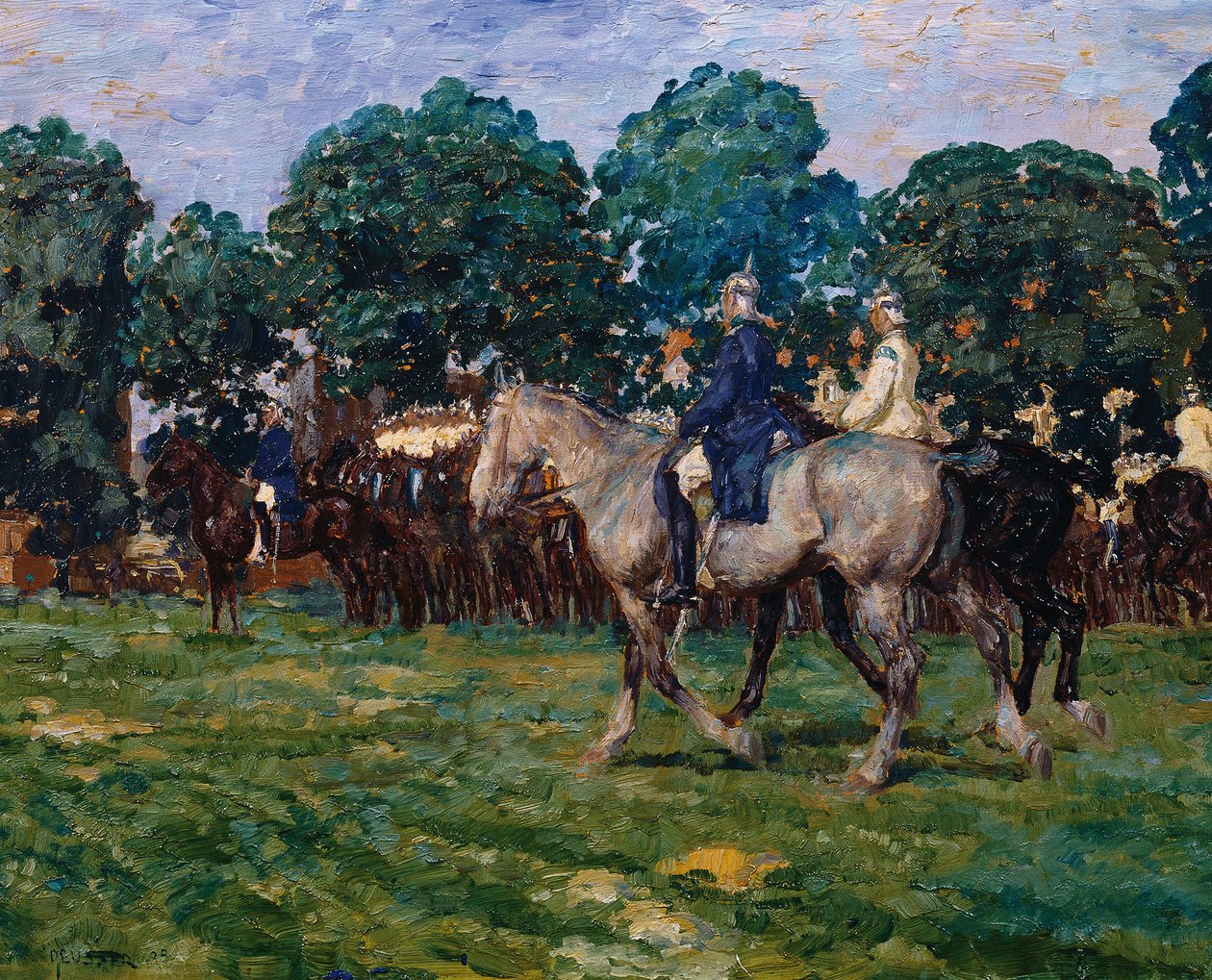 cuirassiers alkotó: August Deusser