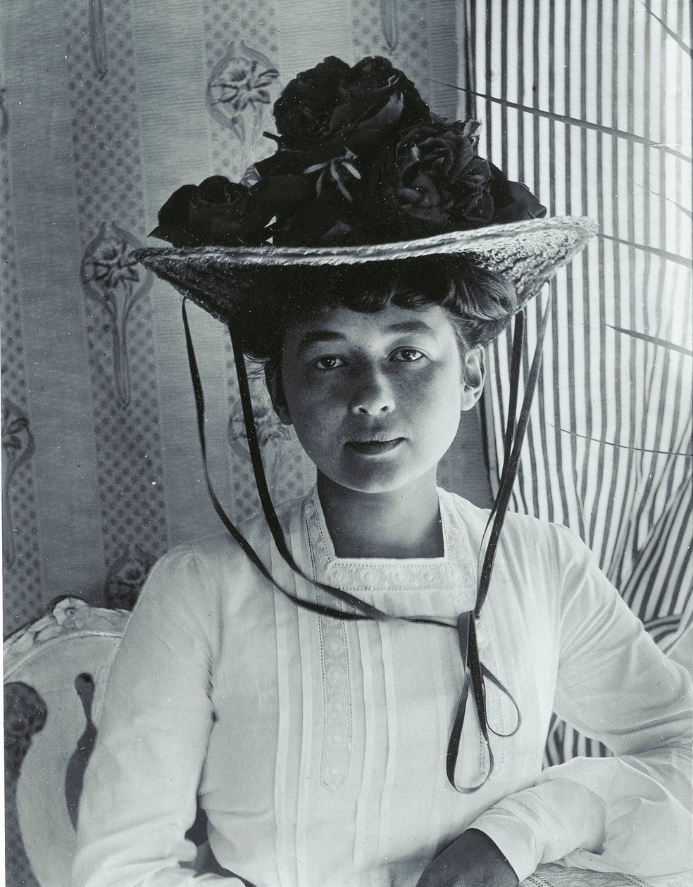 Harriet Bosse, Furusund 1904 (f/w fotó) alkotó: August Johan Strindberg