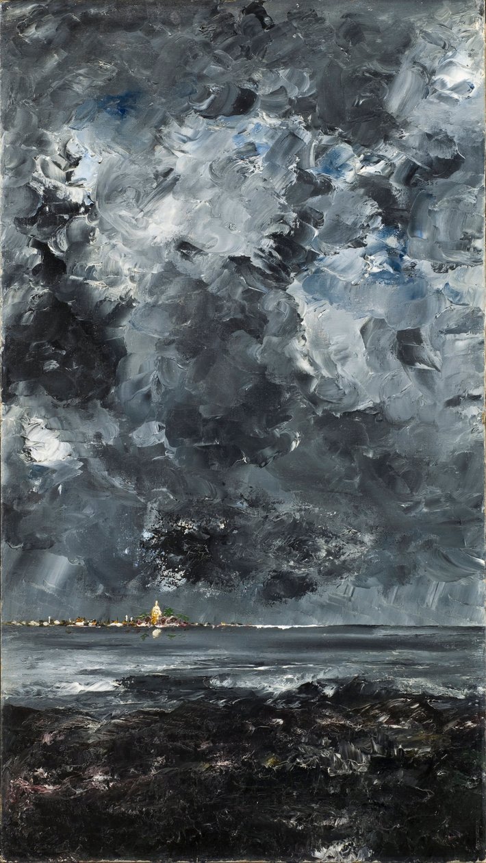 La ville - A város - Strindberg, augusztus (1849-1912) - 1903 - Olaj, vászon - 94,5x53 - Nemzeti Múzeum Stockholm alkotó: August Johan Strindberg