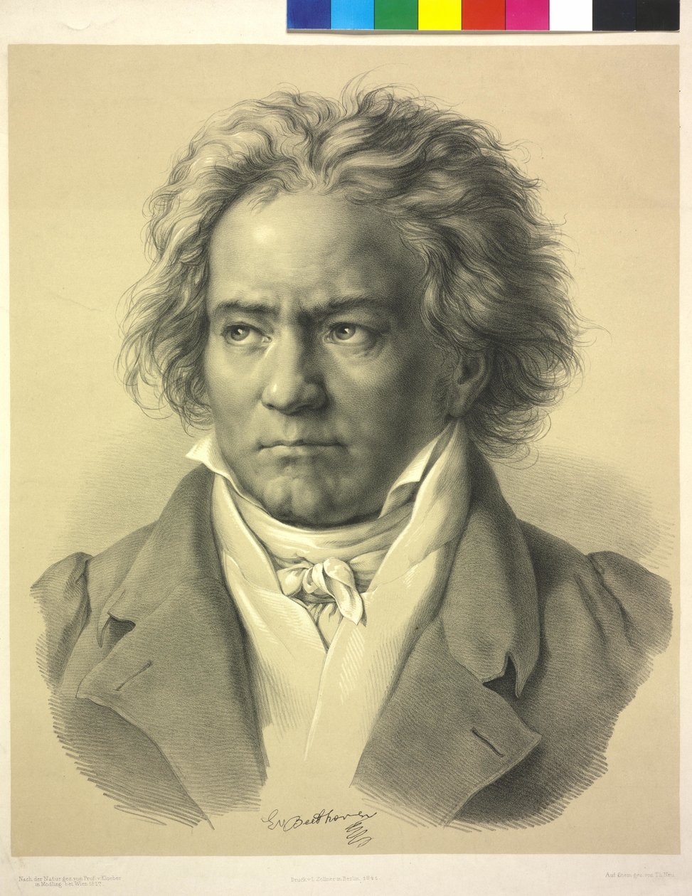 Ludwig van Beethoven alkotó: August Karl Friedrich von (after) Kloeber