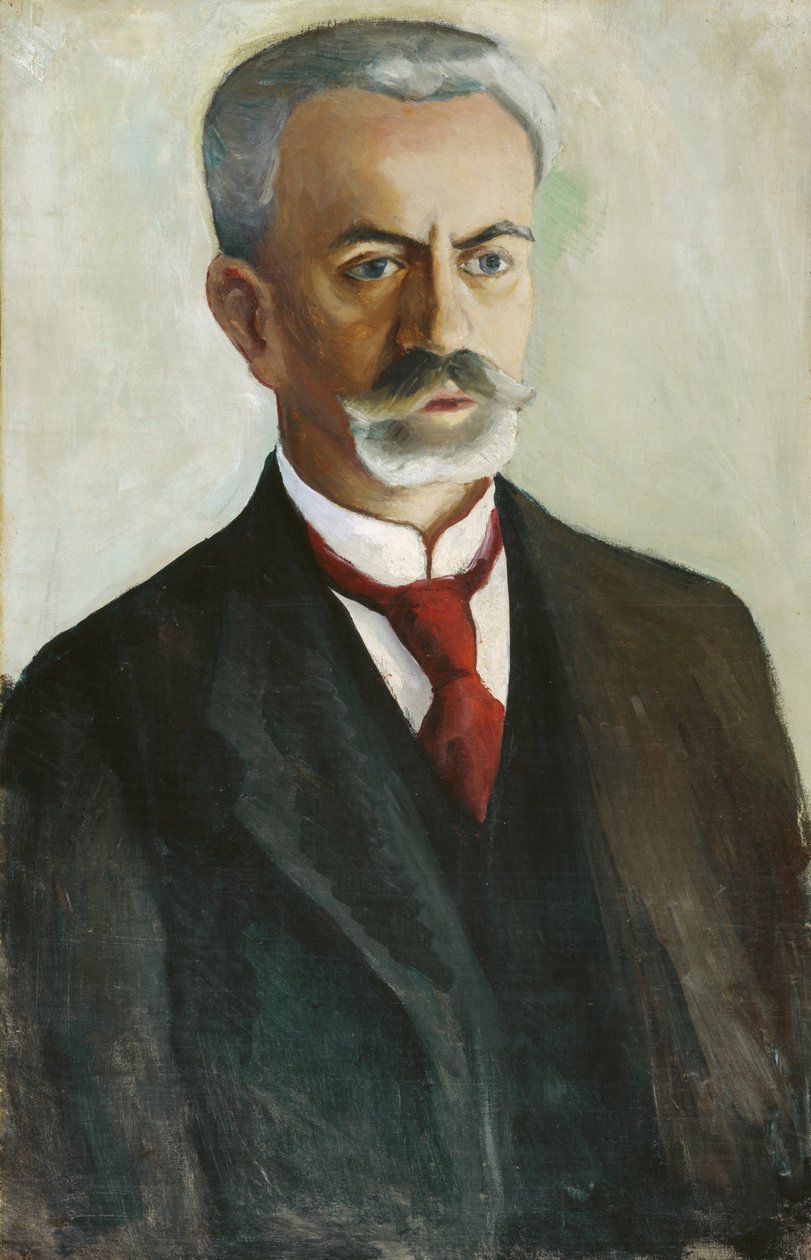 Bernhard Koehler portréja alkotó: August Macke