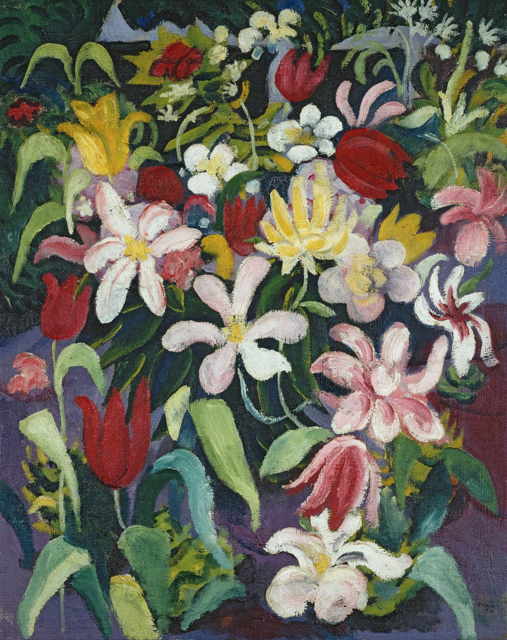 Virágszőnyeg alkotó: August Macke