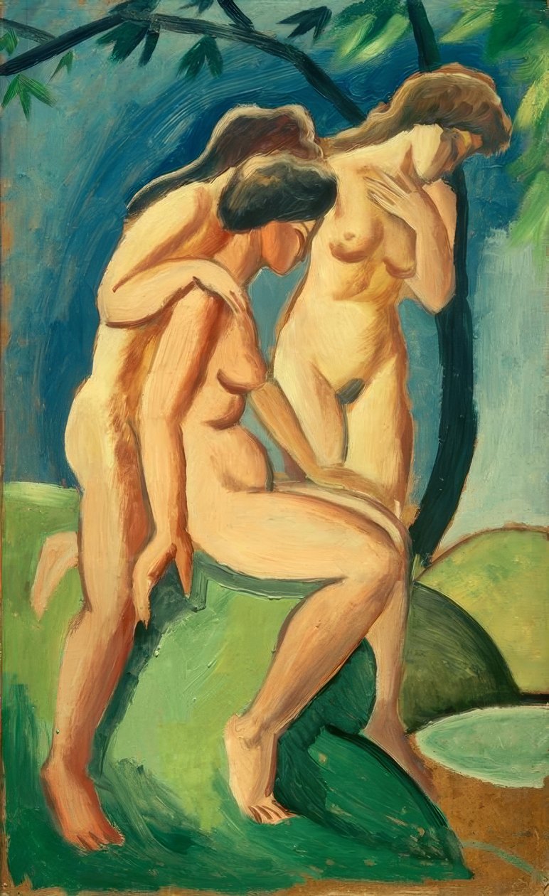 Három felvonás alkotó: August Macke
