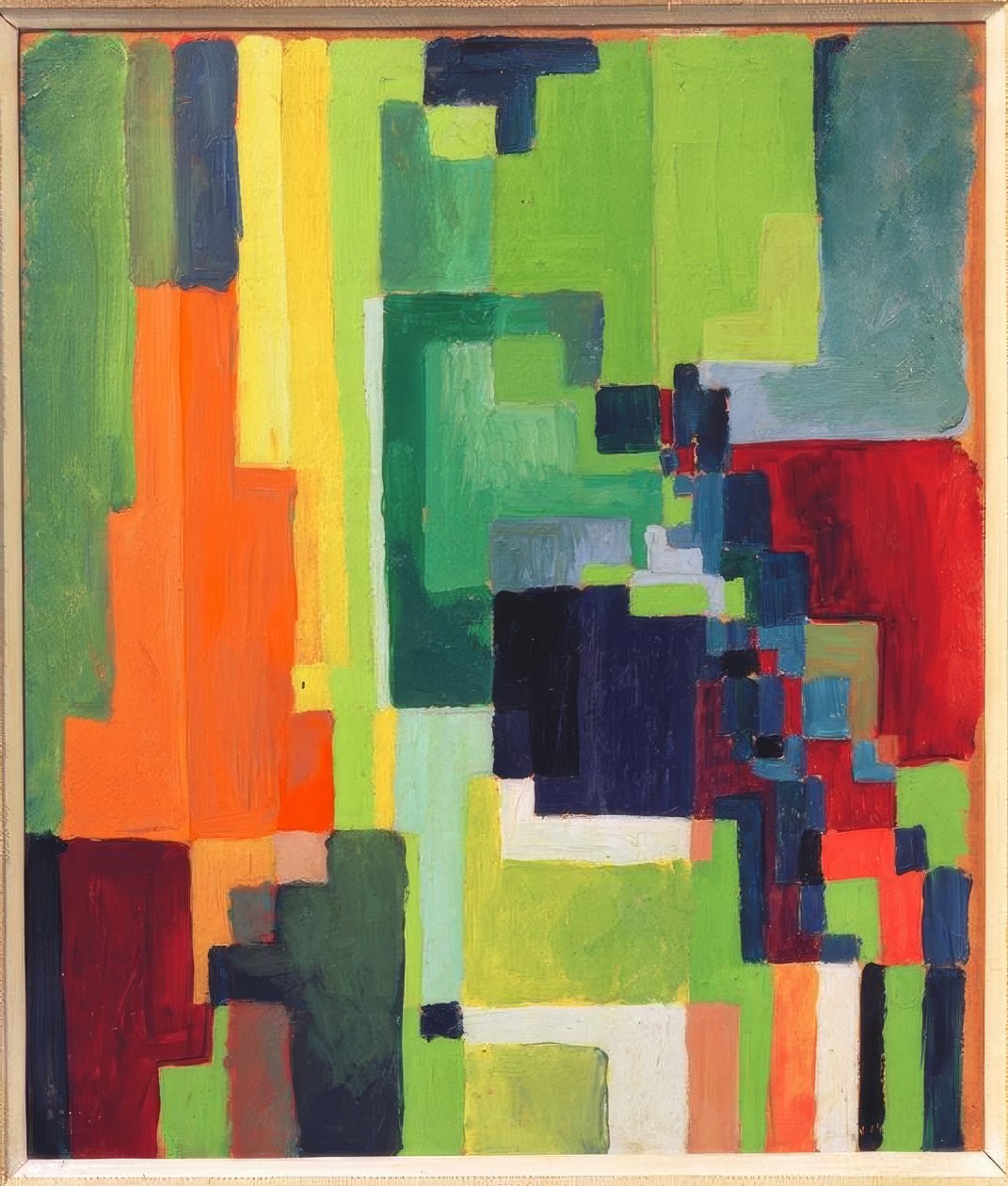 Színes formák II alkotó: August Macke