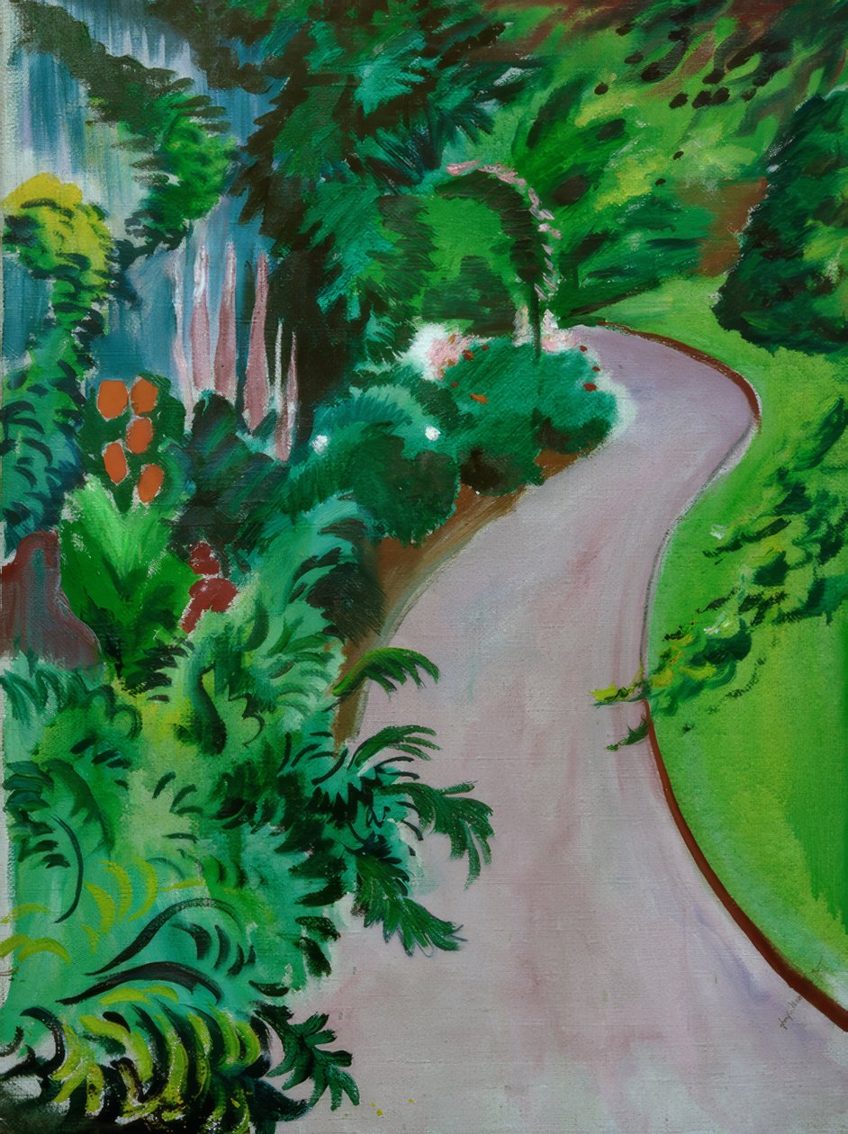 Gartenweg alkotó: August Macke