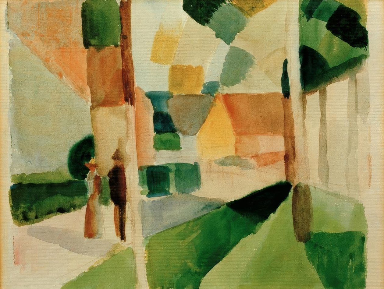 Kandern I alkotó: August Macke