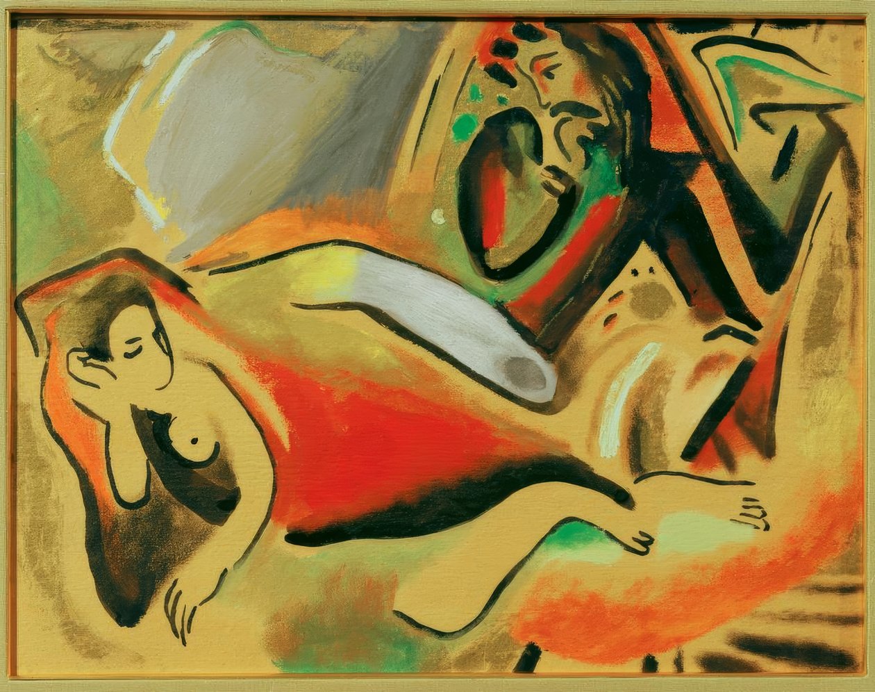 Tündérmese (Sindelsdorf) alkotó: August Macke