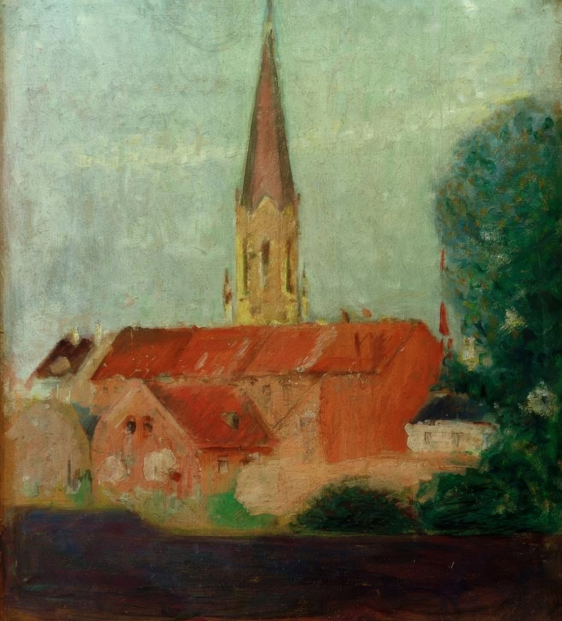 Marienkirche alkotó: August Macke