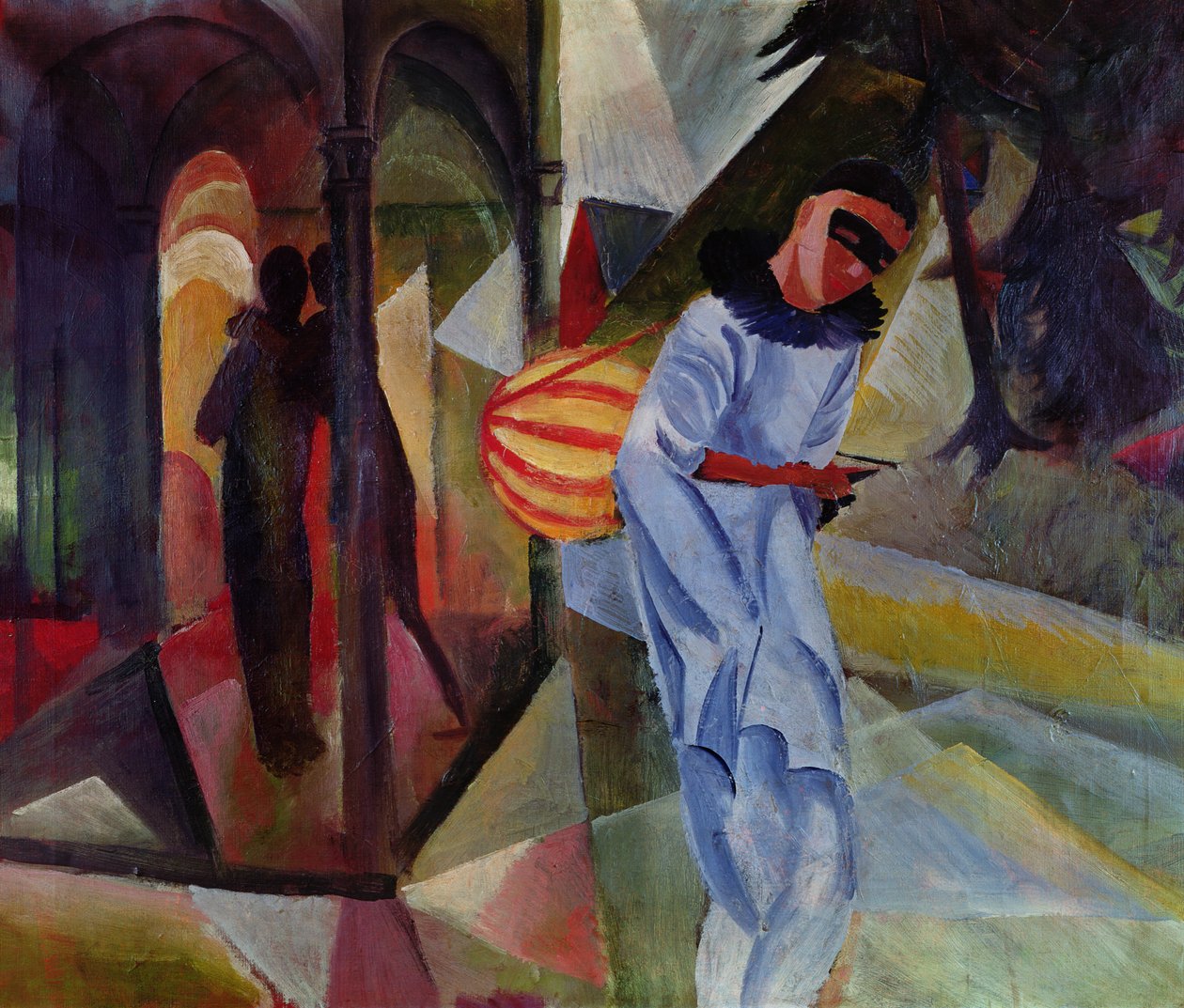 Pierrot alkotó: August Macke
