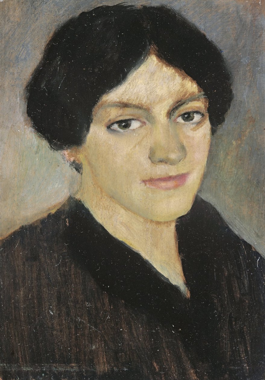 Elisabeth Macke portréja alkotó: August Macke