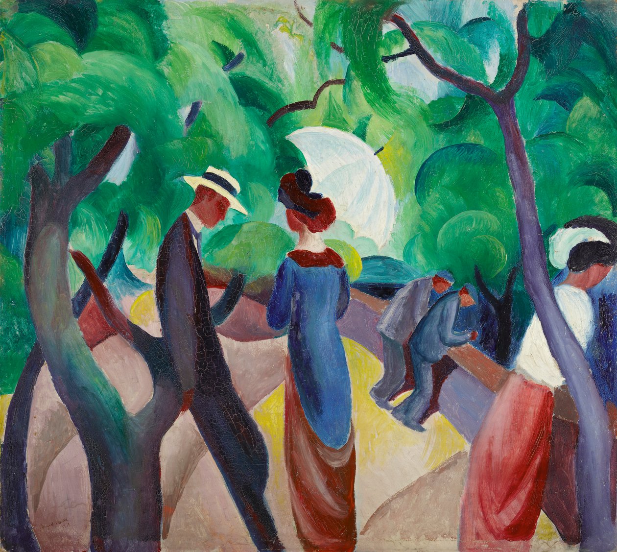 Séta alkotó: August Macke