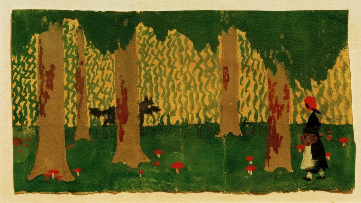 Piroska alkotó: August Macke