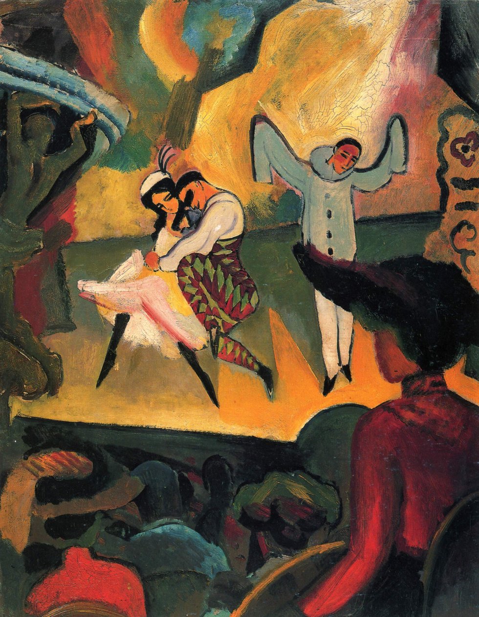 Orosz balett I alkotó: August Macke