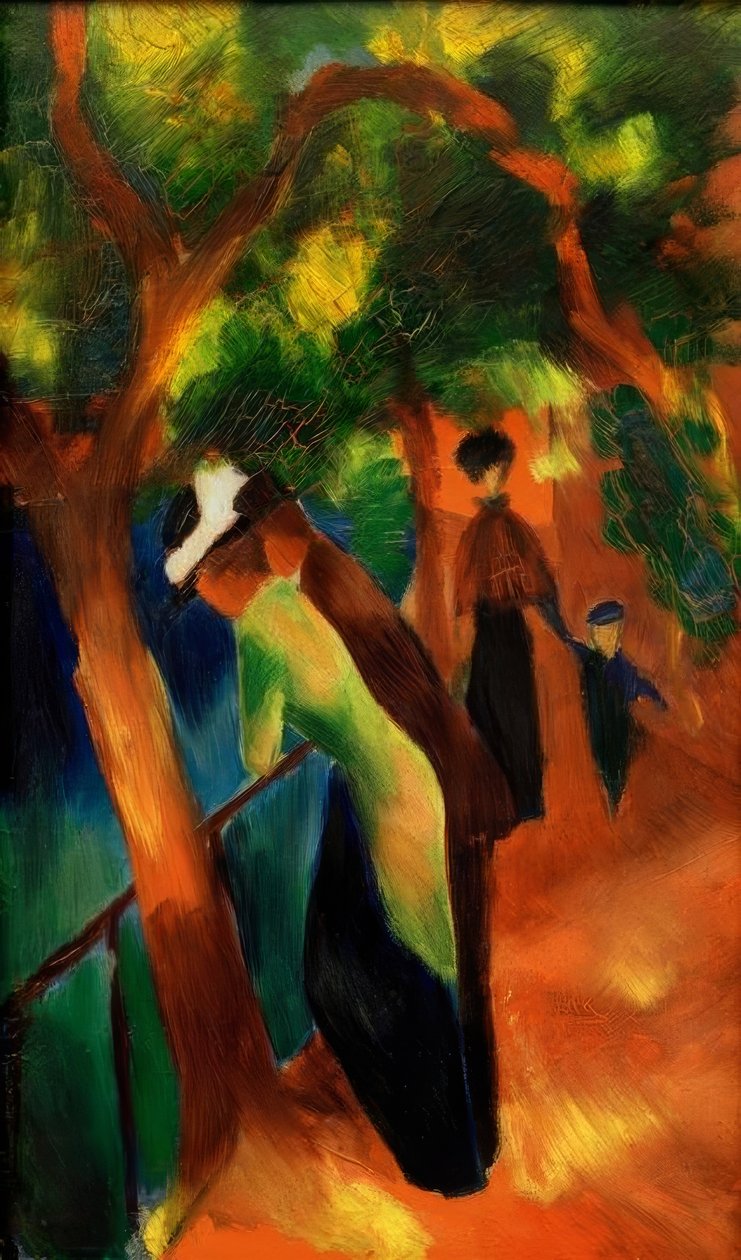Napos út alkotó: August Macke