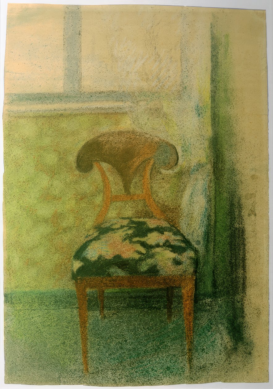 Szék az ablak mellett alkotó: August Macke