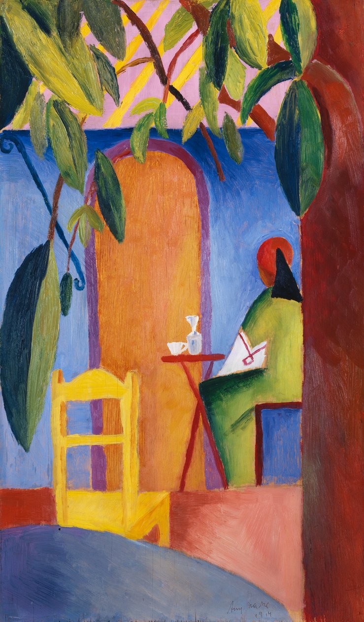 Török kávéház alkotó: August Macke