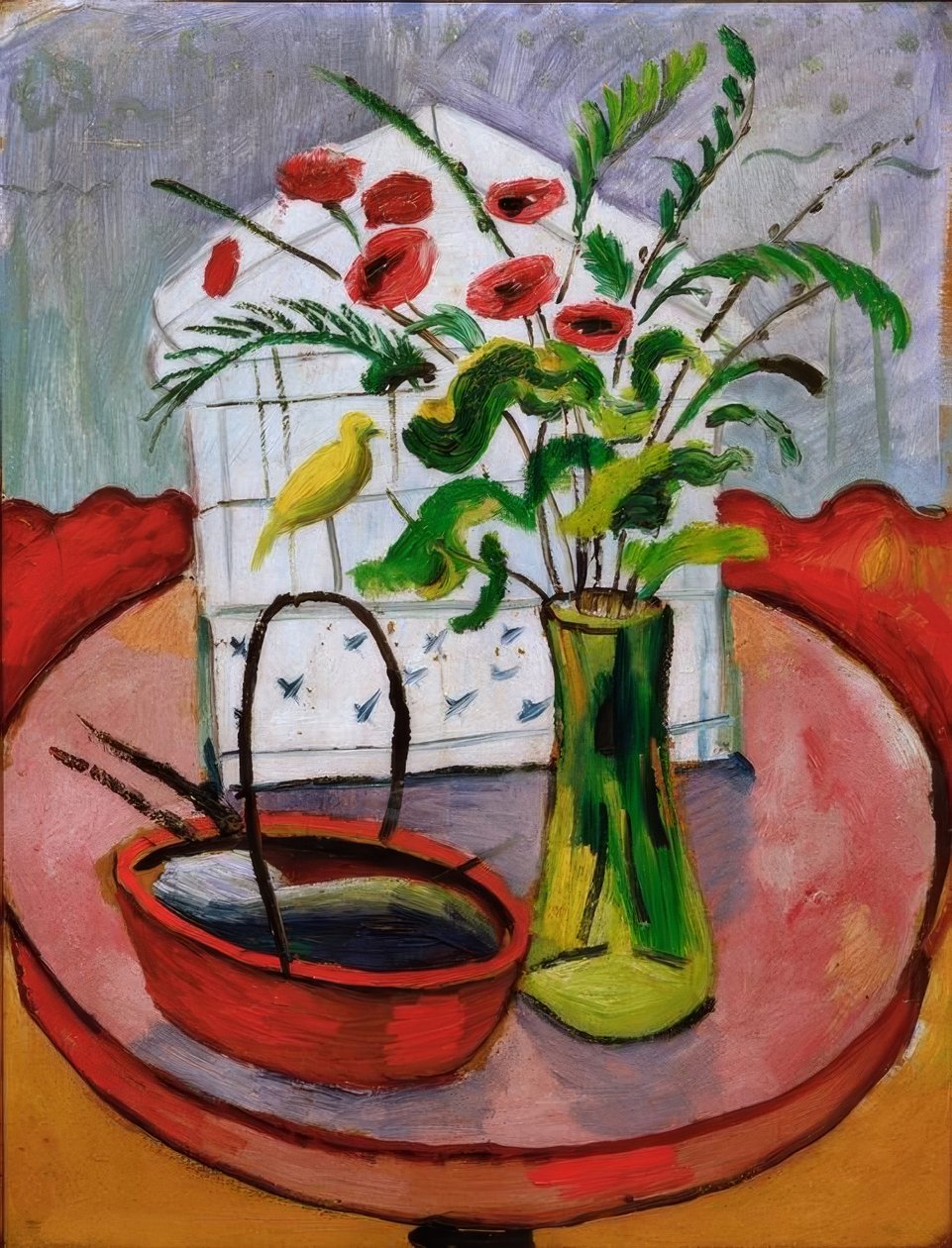 Vogelbauer alkotó: August Macke