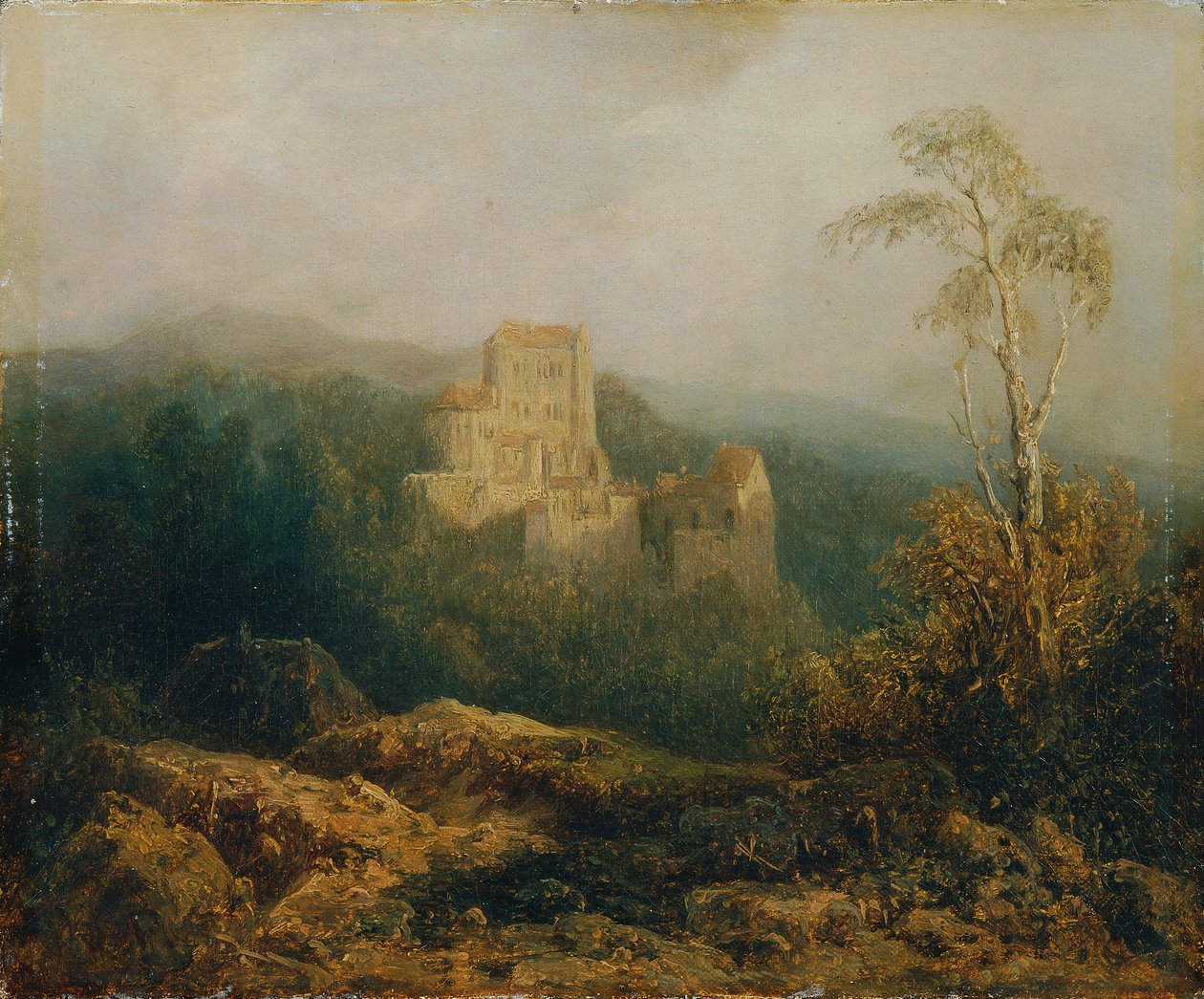 A hegyi vár alkotó: August Piepenhagen