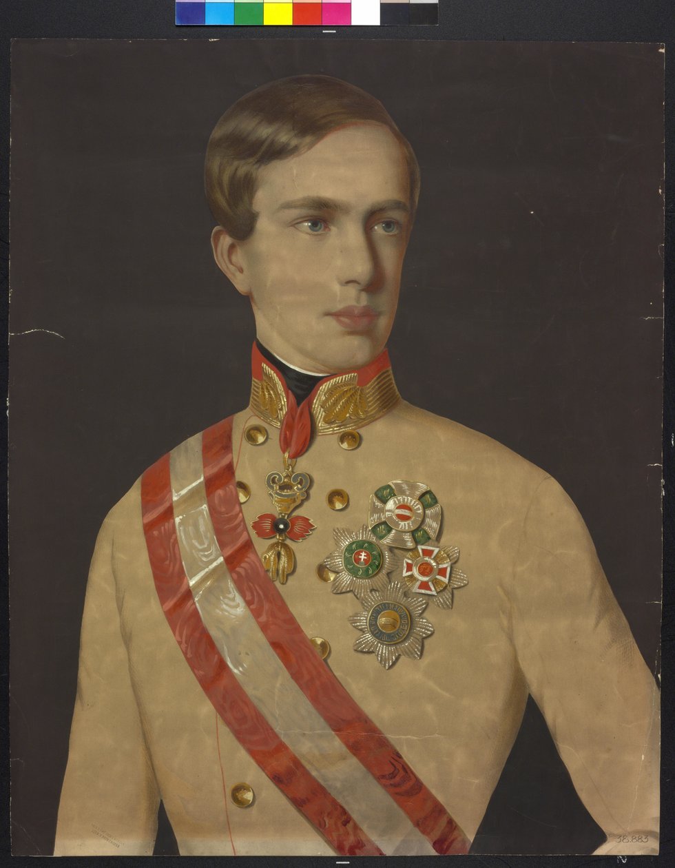 I. Ferenc József osztrák császár alkotó: August Prinzhofer