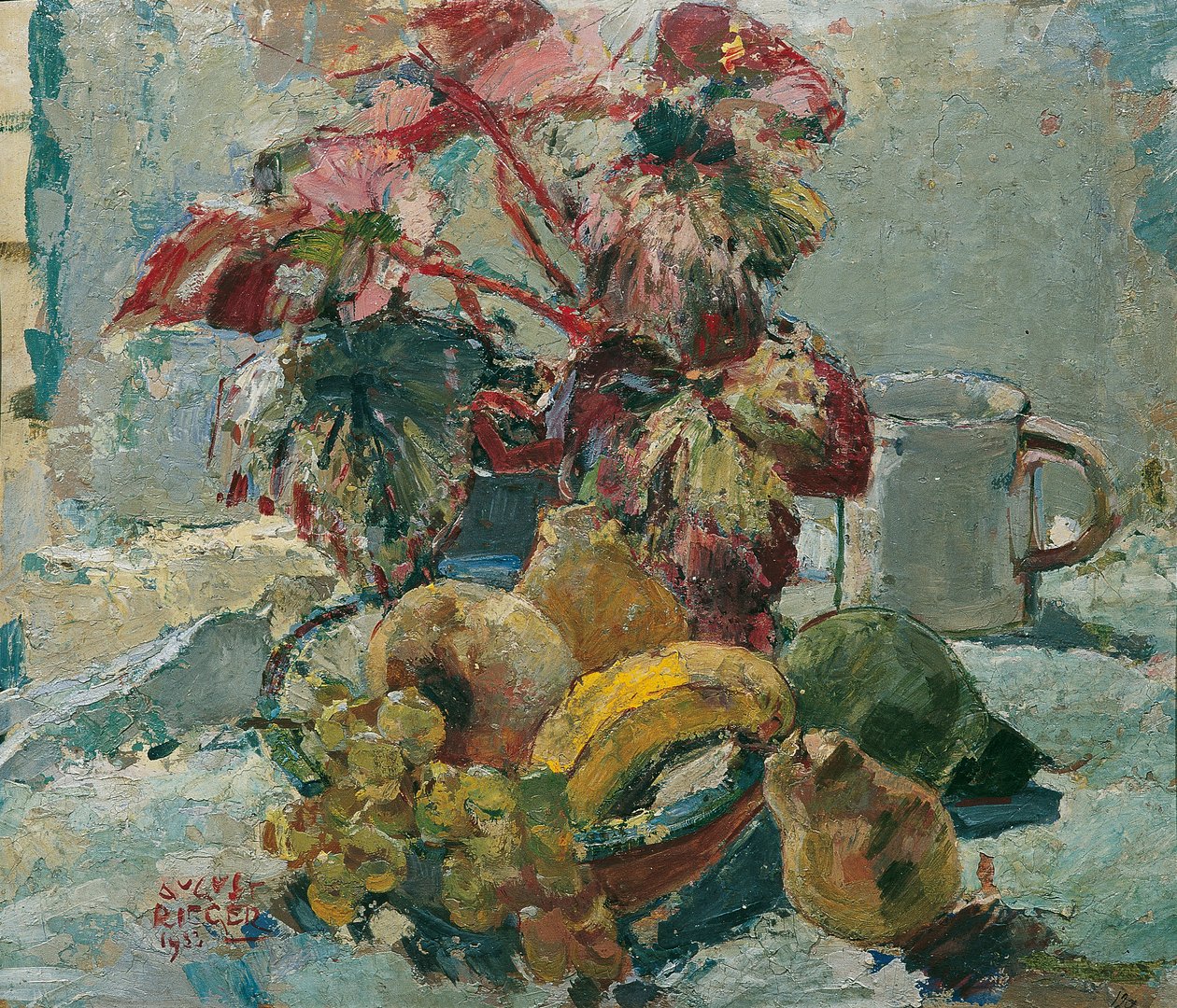 csendélet alkotó: August Rieger