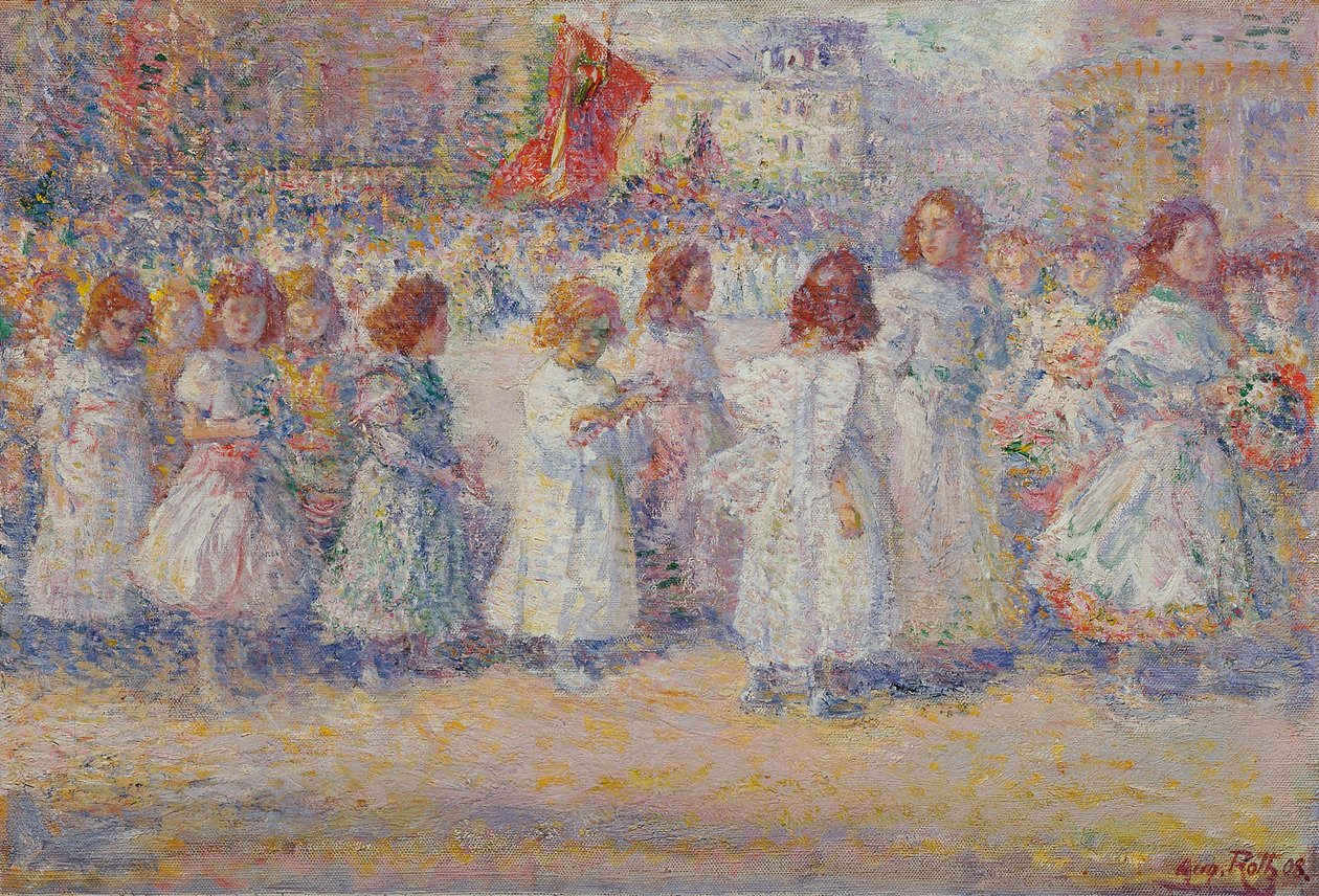 Corpus Christi körmenet alkotó: August Roth