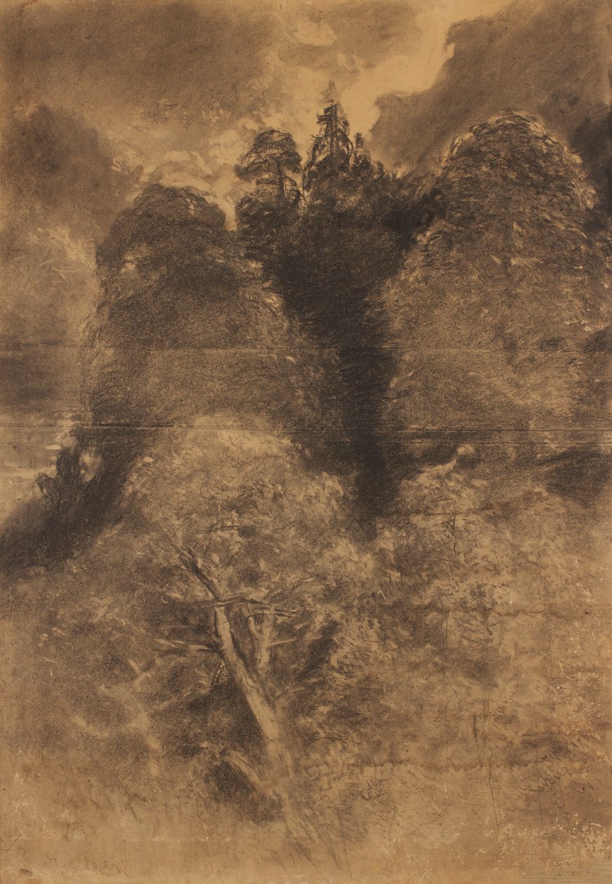 fa tanulmány alkotó: August Schaeffer von Wienwald