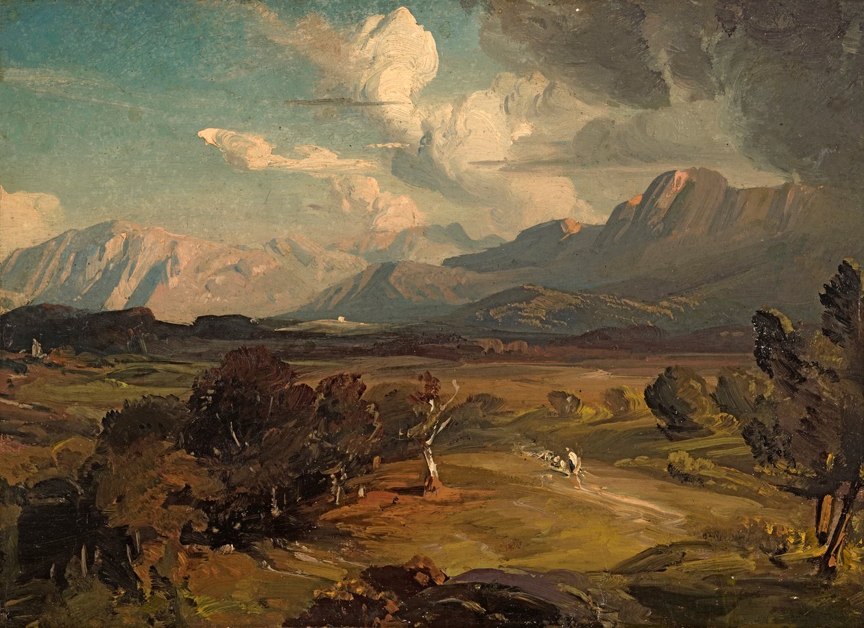 hegylábi táj alkotó: August Seidel