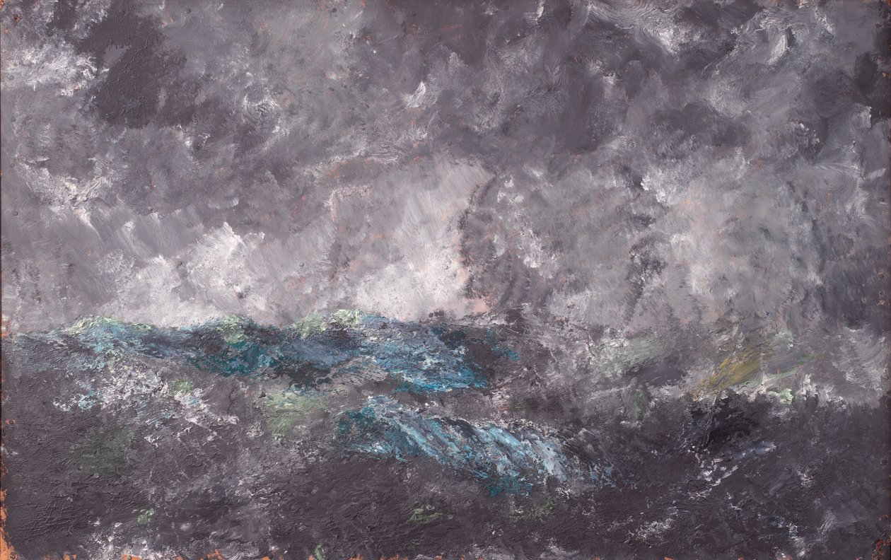 Vihar a Skerriesben. "A repülő holland" alkotó: August Strindberg