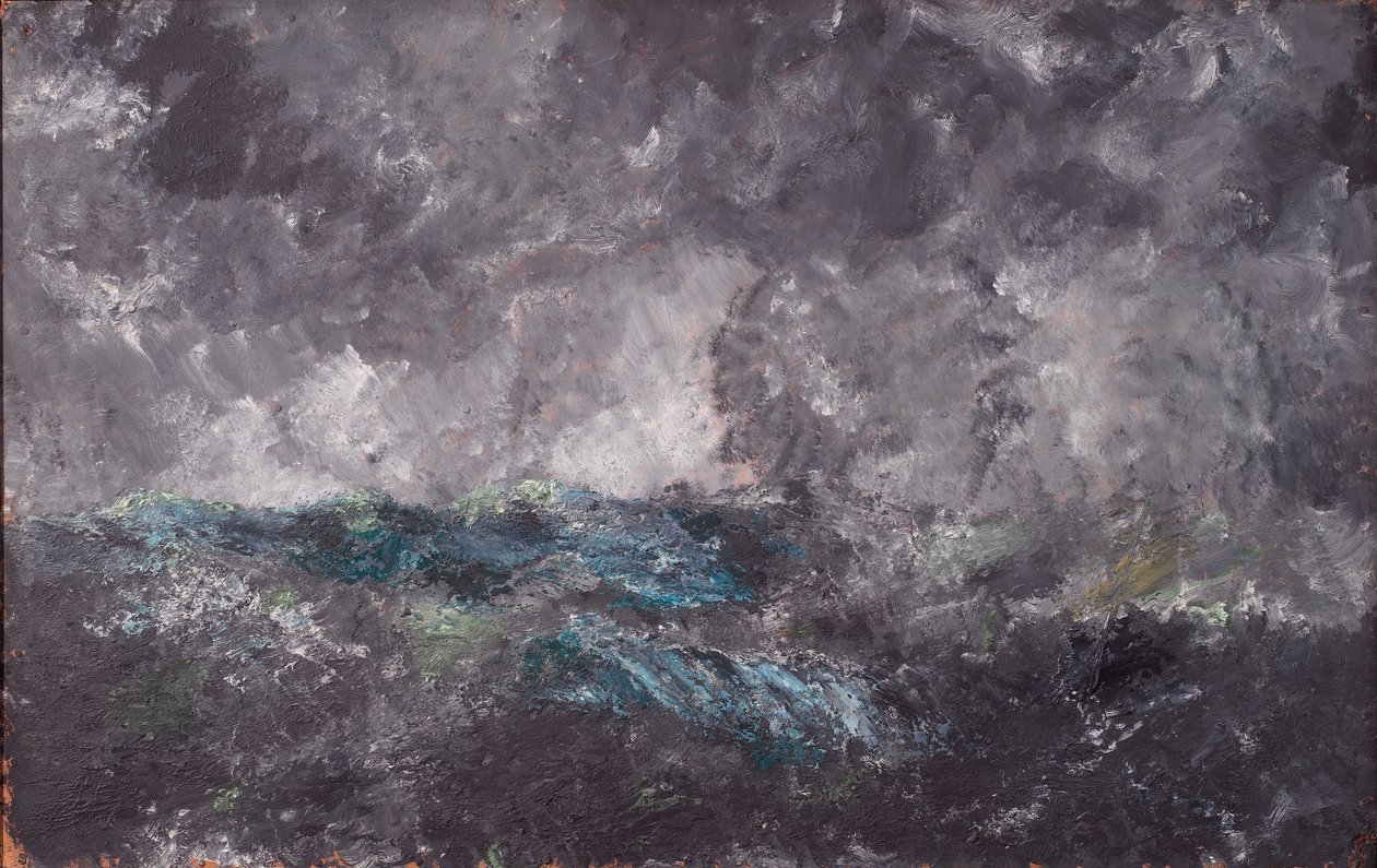 Vihar a Skerriesben. "A repülő holland" alkotó: August Strindberg