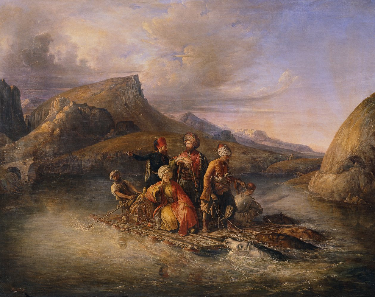 Átkelés a Tigrisen alkotó: August Theodor Schöfft