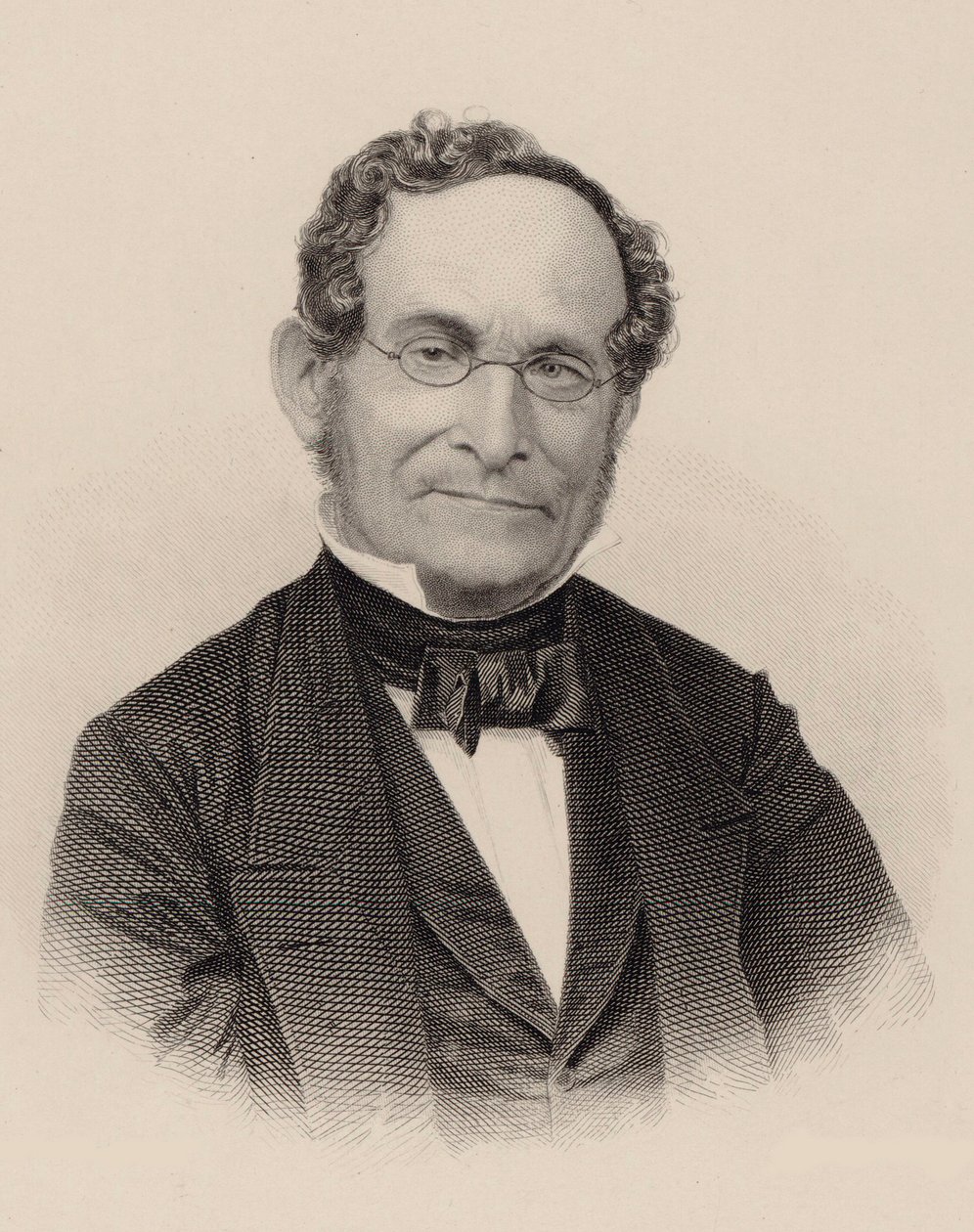 Albert Methfessel zeneszerző portréja 1785-1869. alkotó: August Weger