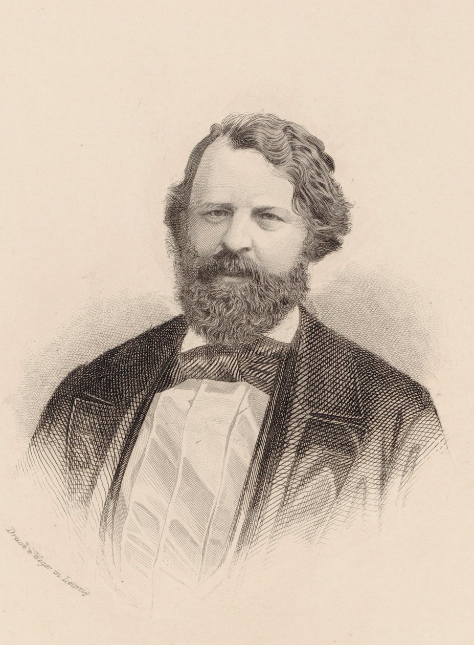 Joseph Joachim hegedűművész és zeneszerző portréja 1831-1907. alkotó: August Weger