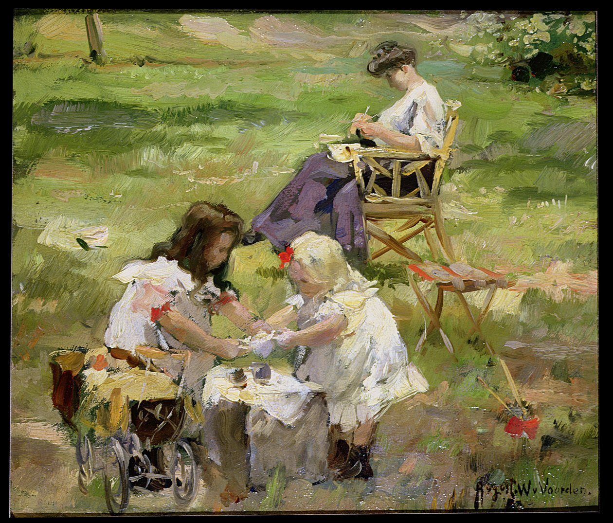 A Piknik alkotó: August Willem van Voorden