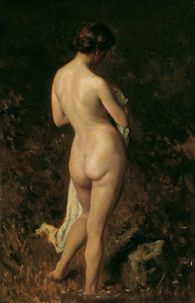 Fürdőzők alkotó: August von Pettenkofen