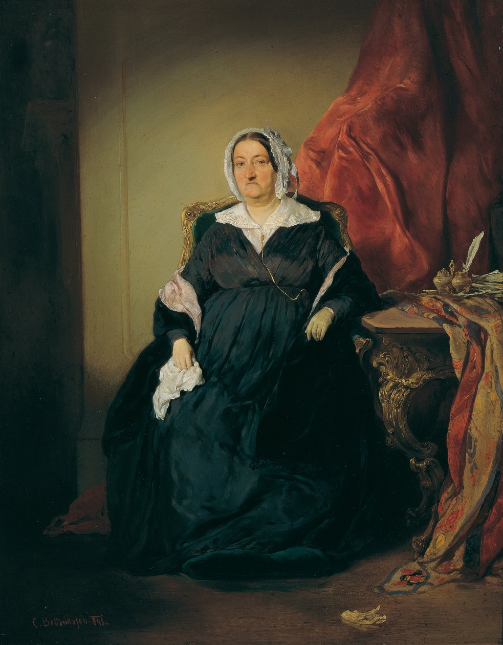 Imrédy Erzsébet, Omoroviczei Nemes alkotó: August von Pettenkofen