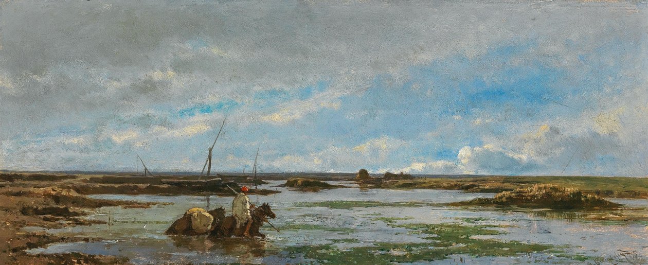 Wallachian Post alkotó: August von Pettenkofen