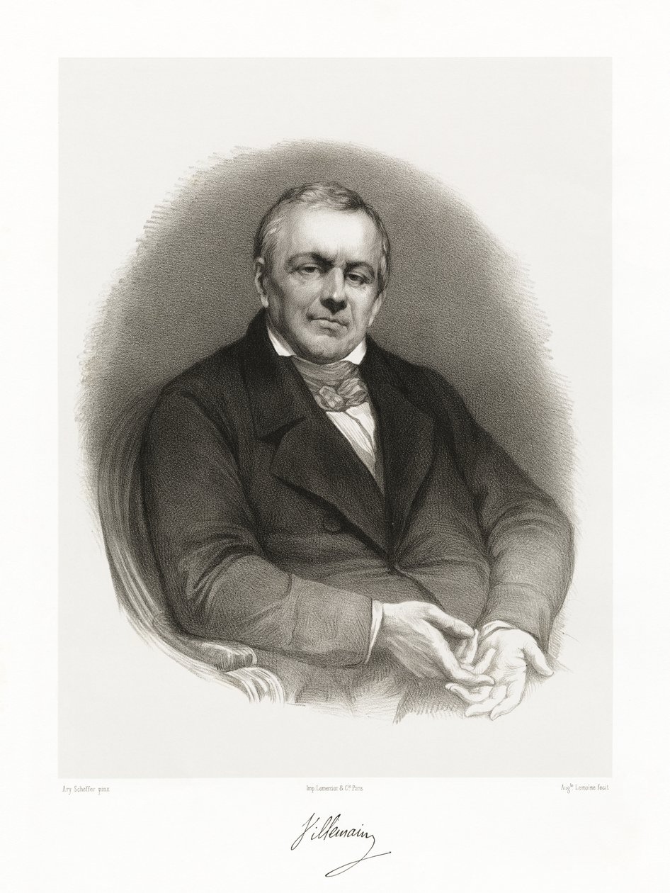 Abel François Villemain, 1865-66 alkotó: Auguste Charles Lemoine