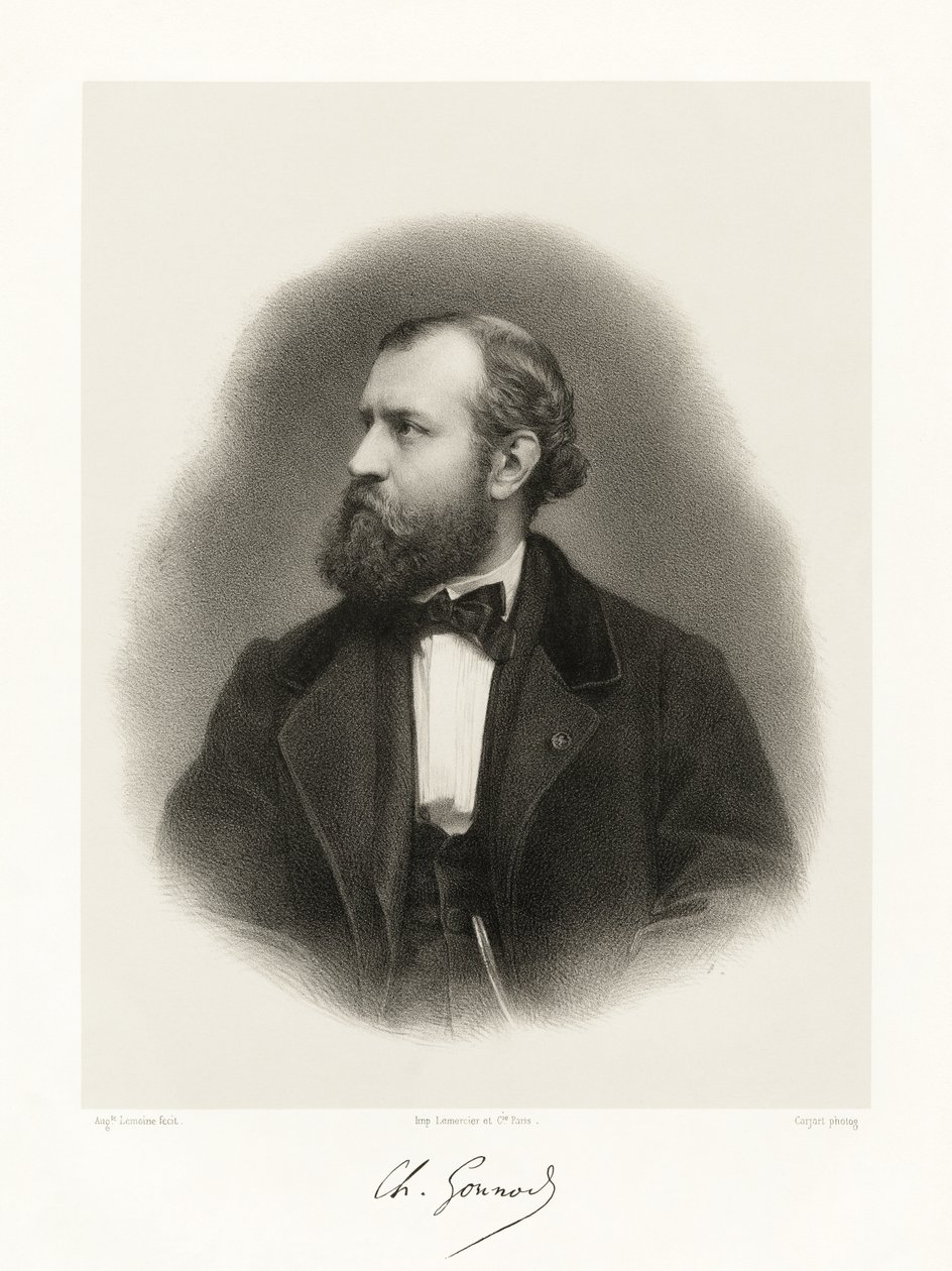 Charles Gounod, 1865-66 alkotó: Auguste Charles Lemoine