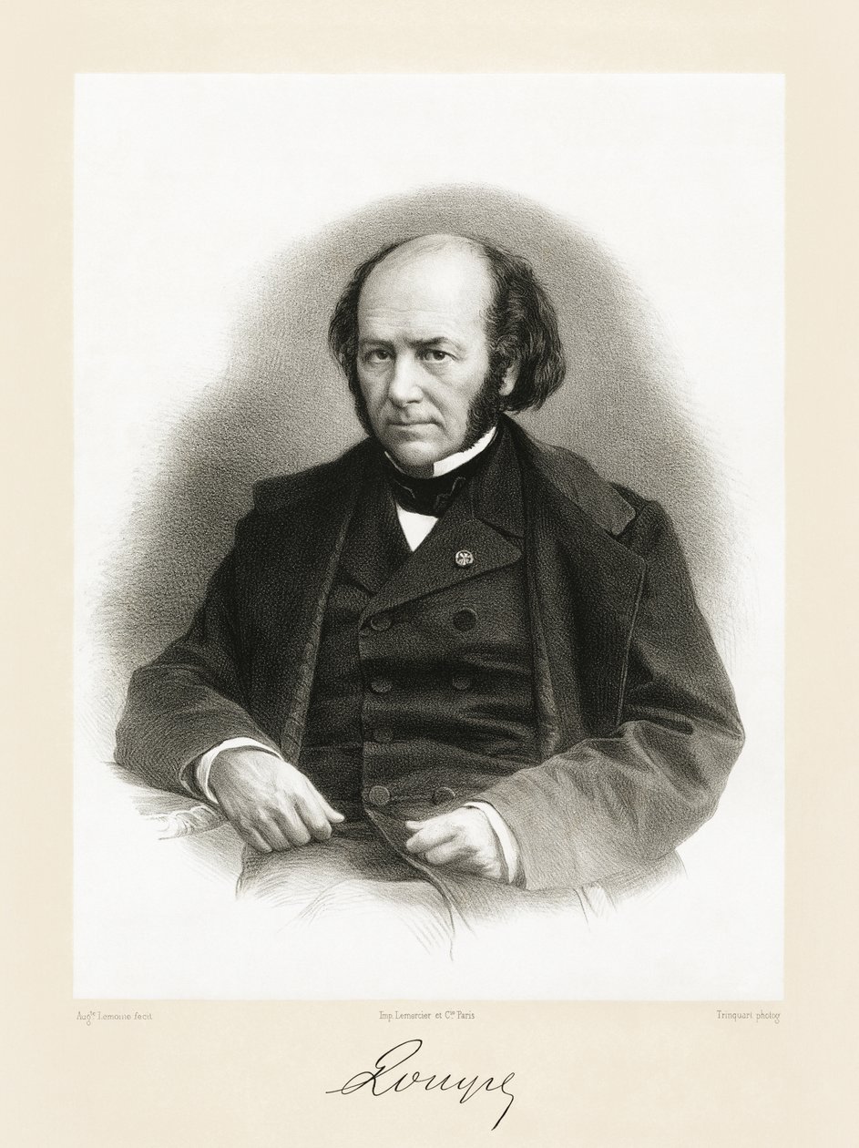 François Achille Longet, 1865-66 alkotó: Auguste Charles Lemoine