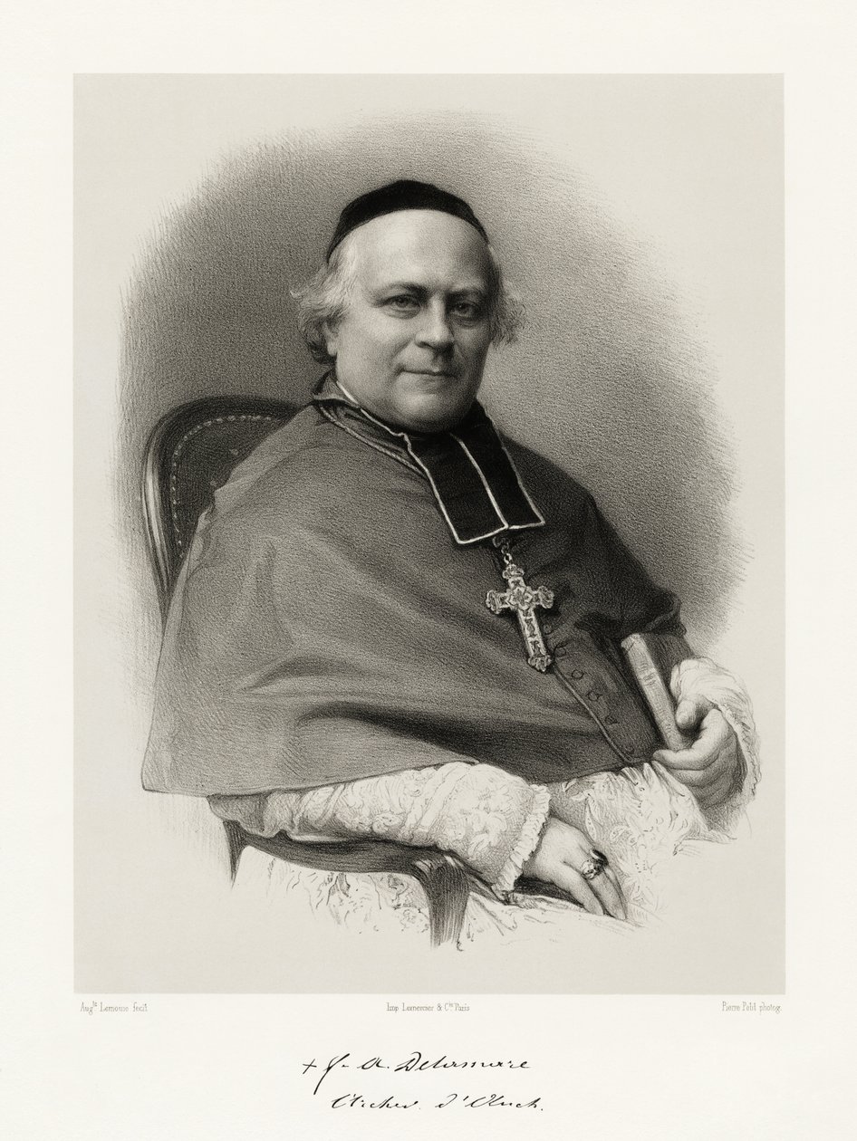 François Augustin Delamare, 1865-66 alkotó: Auguste Charles Lemoine