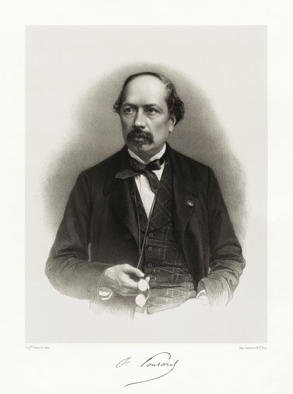 François Ponsard, 1865-66 alkotó: Auguste Charles Lemoine