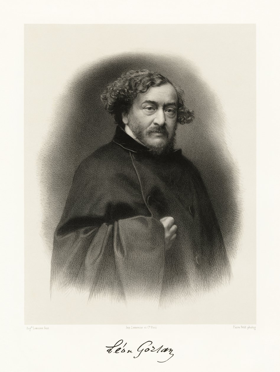 Léon Gozlan, 1865-66 alkotó: Auguste Charles Lemoine