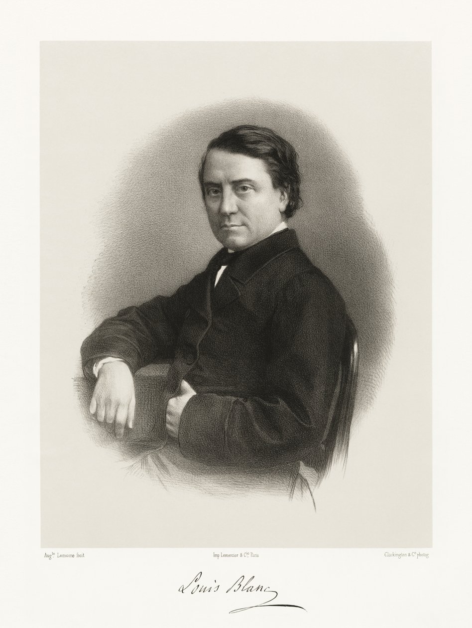 Louis Blanc, 1865-66 alkotó: Auguste Charles Lemoine