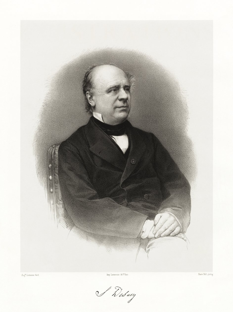Ustazade Silvestre de Sacy, 1865-66 alkotó: Auguste Charles Lemoine