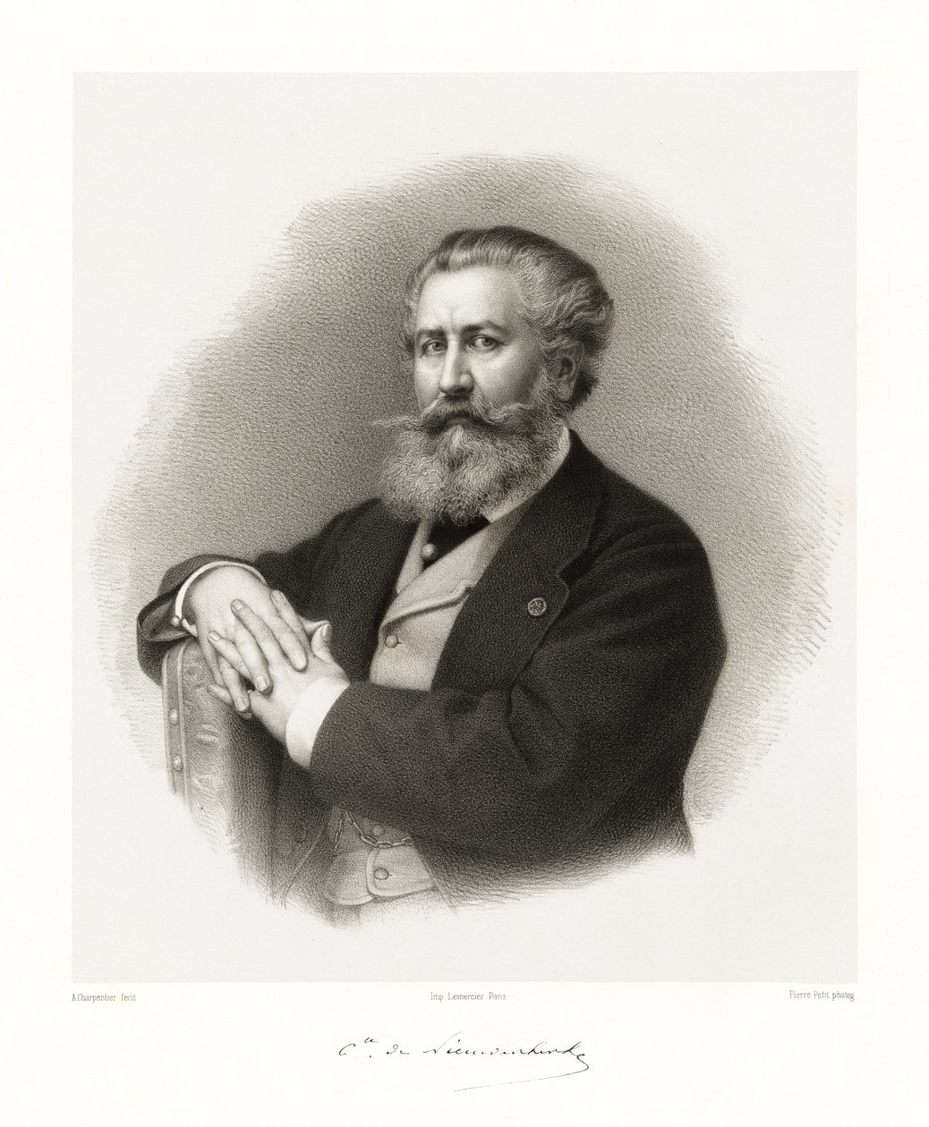 Alfred Émilien de Nieuwerkerke, 1865-66 alkotó: Auguste Charpentier