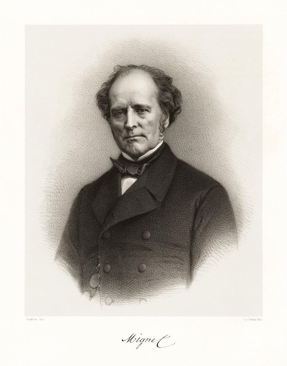 François Auguste Alexis Mignet, 1865-66 alkotó: Auguste Charpentier